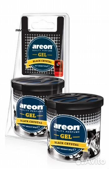 Areon GCB05 Освежитель на панель areon GEL CAN чер