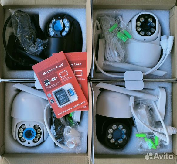 Уличная поворотная wifi камера видеонаблюдение