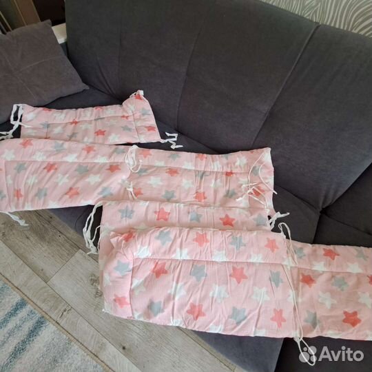 Бортики в детскую кроватку