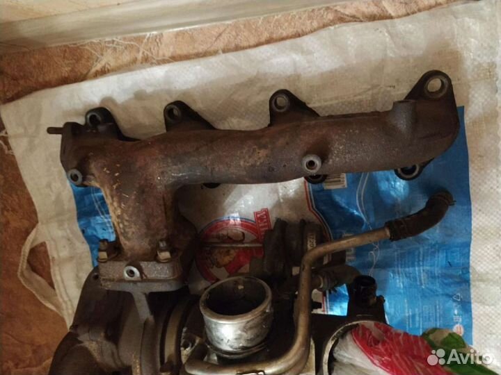 Турбина и коллектора заслонка Тойота 1kZ