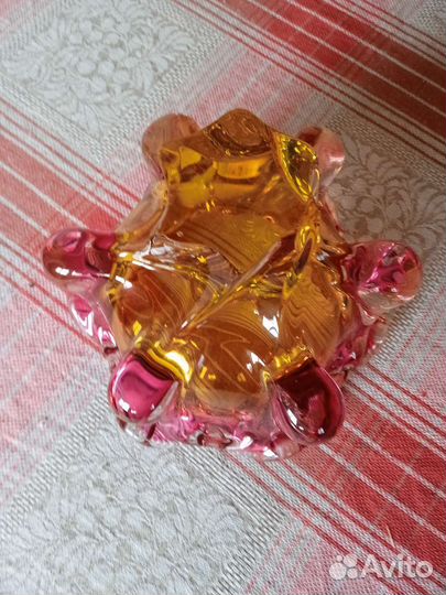 Ваза конфетница хрустальная