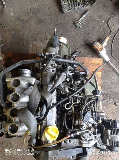 Двигатель Рено Сценик 1,9TDI c 97-04г. F8Q