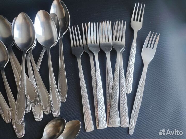 Ложки вилки нержавейка СССР