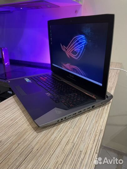 Asus rog/i7/17.3/GTX 1060/16gb/SSD+HDD