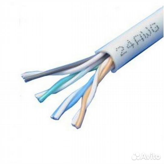 Кабель витая пара UTP 4 Cat 5e 24 AWG CCA