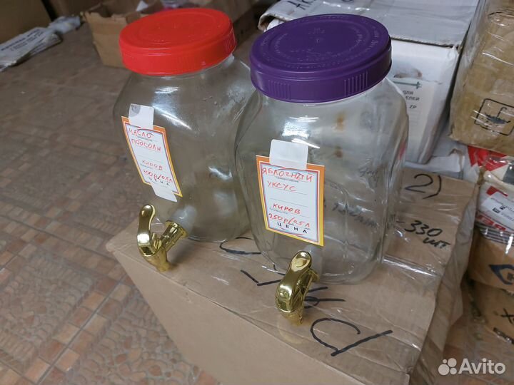 Лимонадница с краном