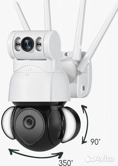 NEW Видеонаблюдение. Поворотная камера с wifi моду
