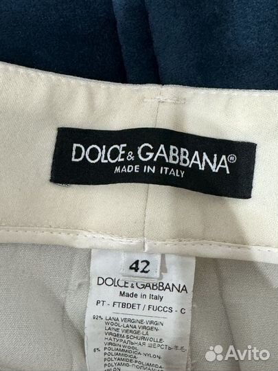 Брюки Dolce&gabbana