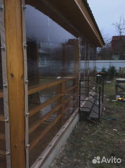 Мягкие окна для веранды