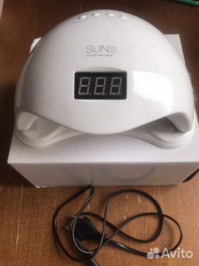Led лампа для маникюра Sun5