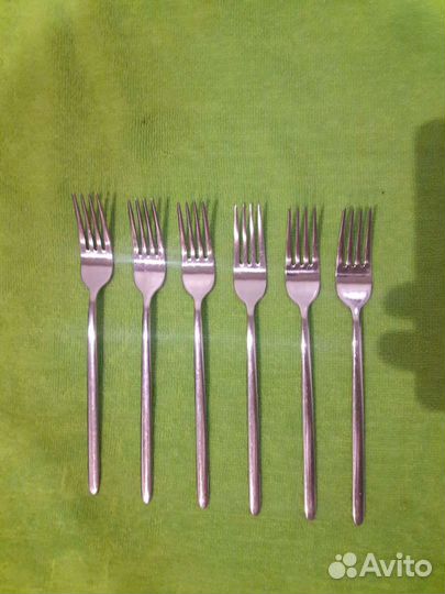 Вилки ложки чайные ложки.из нержавейки