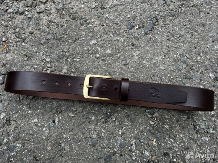 Ремень Buffalo из итальянской кожи р-р L-XL