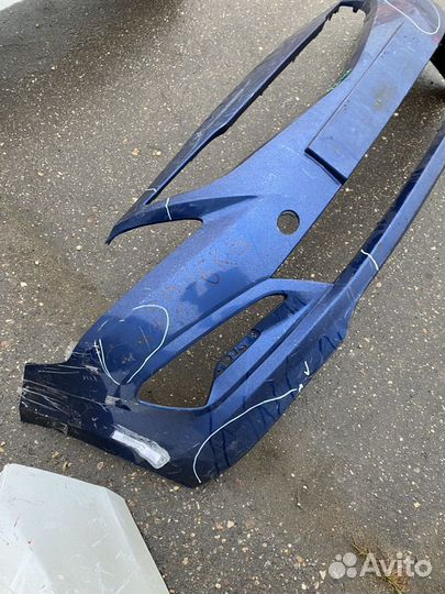 Бампер передний solaris 2015