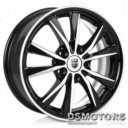 Диски Спайдер 6.5/16 5x114.3 ET38 d67.1 алмаз чёрн