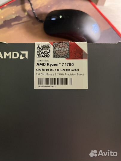 Процессор amd ryzen 7 1700