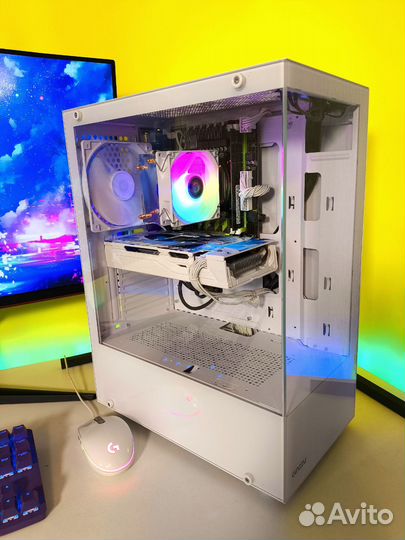 Игровой Комп с Монитором i7 rx580 512gb