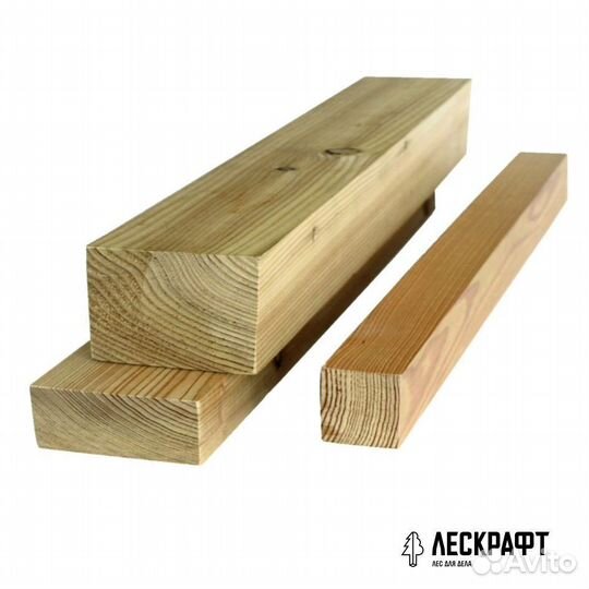 Брусок строганый 50*50*3000 сорт ав