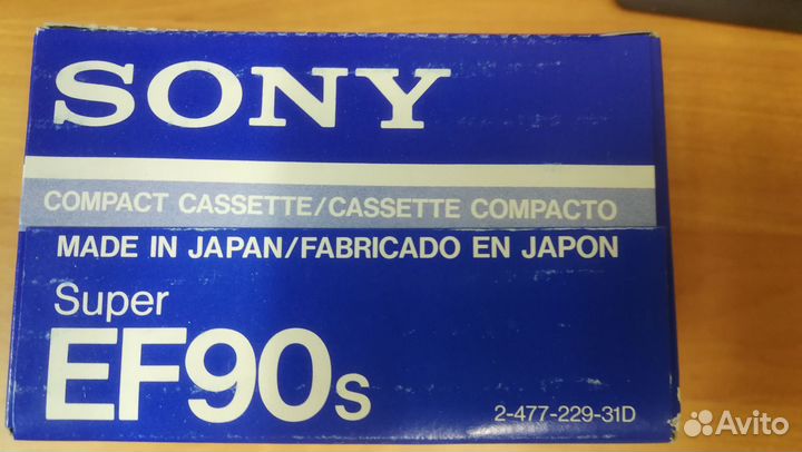 Блок Аудио кассет Sony EF90s