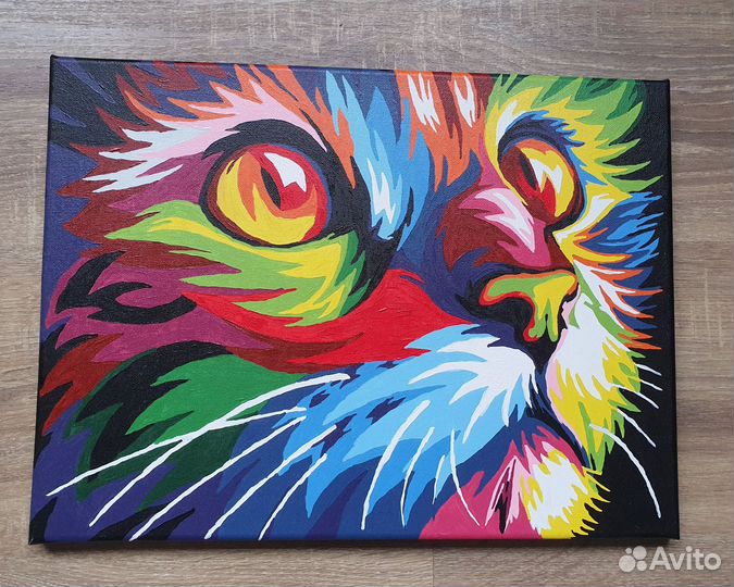 Картина акрилом на холсте