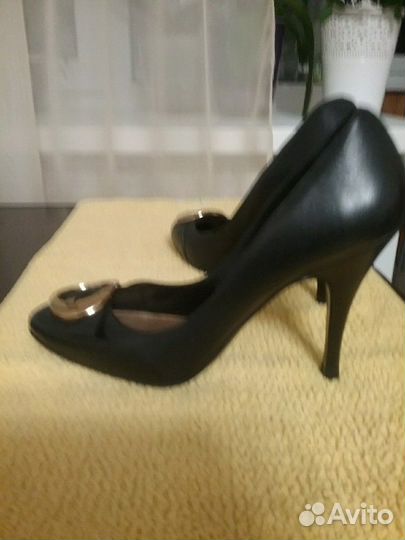 Туфли кожаные