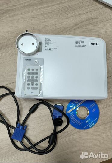 Проектор Nec NP 100 G с пультом и сумкой