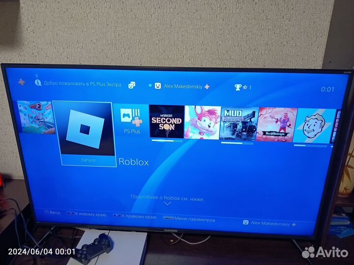 PS4 2 геймпада 400 игр