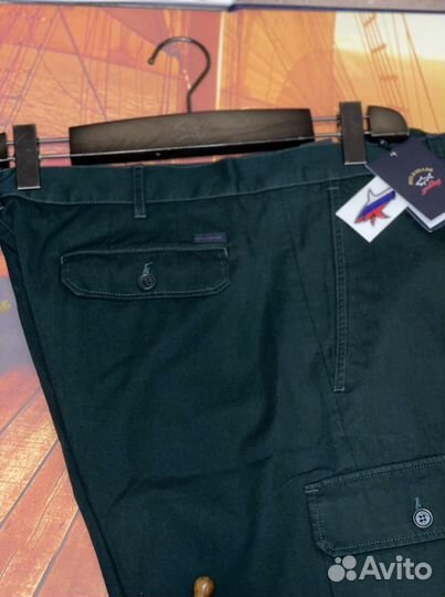 Paul&Shark Шорты Карго Изумруд. ураганце