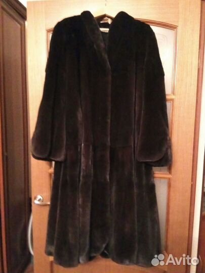 Норковая шуба Blackglama новая«makis roussulis Fur