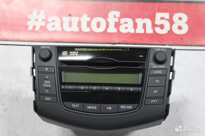Штатная магнитола Toyota RAV-4 2005 - 2013