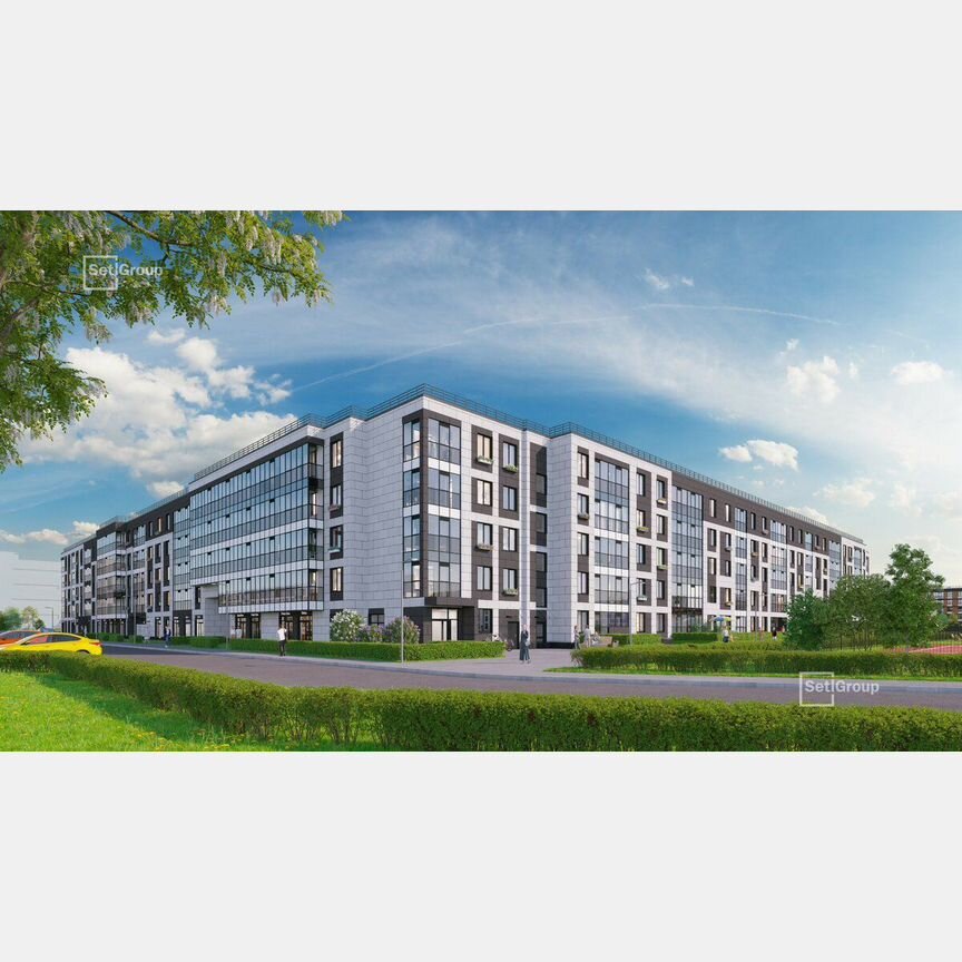 1-к. квартира, 37,8 м², 3/5 эт.