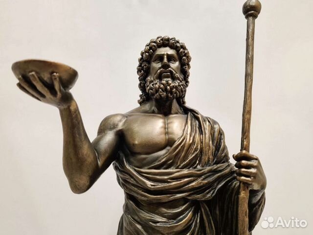 Бог медицины Асклепий статуэтка
