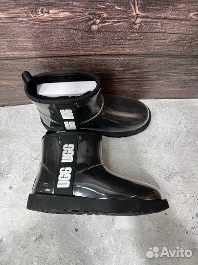 Ugg classic clear mini прозрачные женские