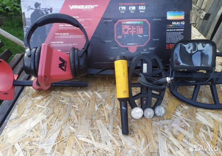 Металлоискатель minelab vanquish 540 pro pack