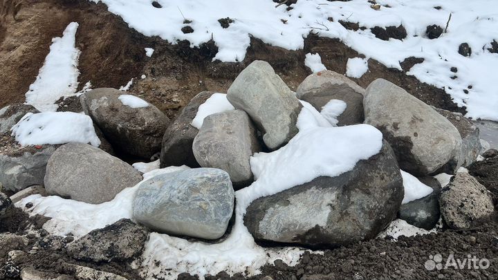 Природный камень валун