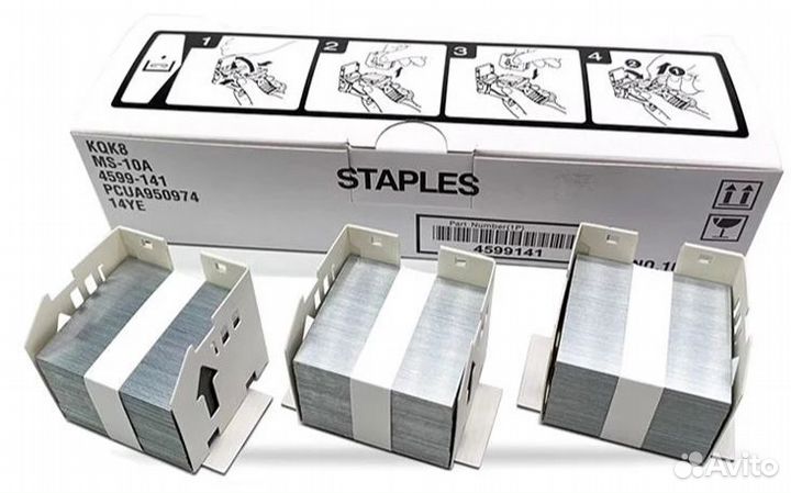 Скрепки MS-10A к финишеру FS-505/FN-115 N4599-141