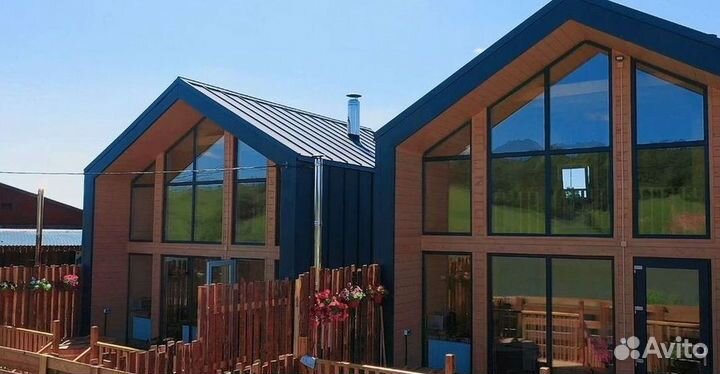 Баня. Дом. Вид на озеро. Снять