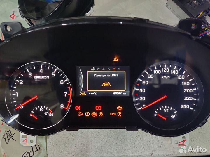 Панель приборов Kia Sportage 4 ldws lkas оригинал