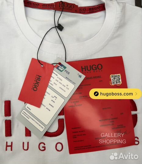 Футболка hugo boss (luxury два цвета)