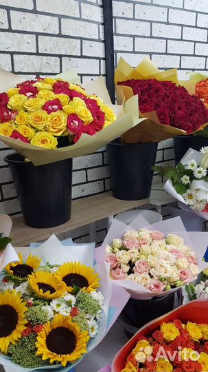 Цветы букеты готовые с доставкой