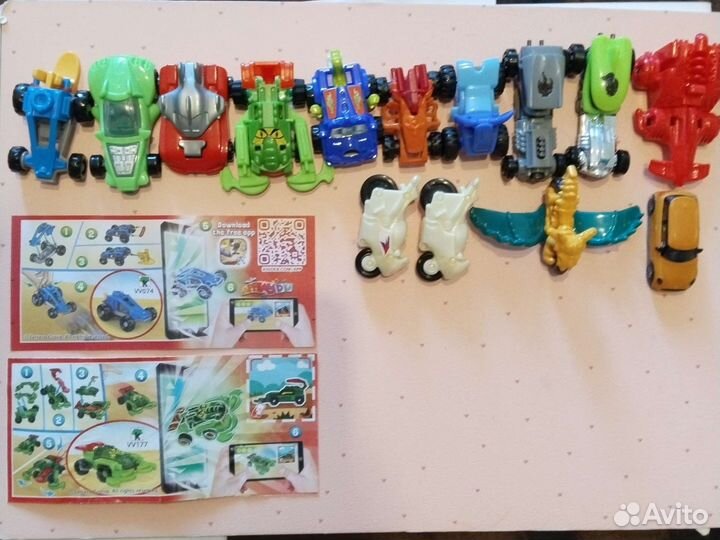 Машинки из киндера
