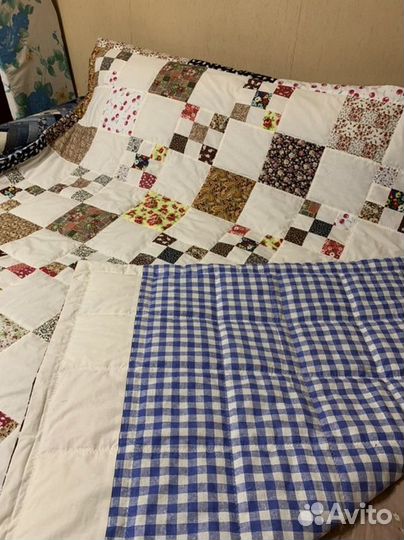 Покрывало patchwork ручная работа