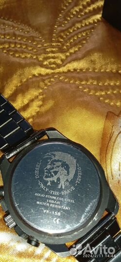 Часы мужские diesel 10 bar only the brave