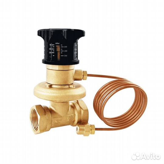 Клапан баланс авт. лат Ду15 Ру16 5-30кПа Kvs1.16