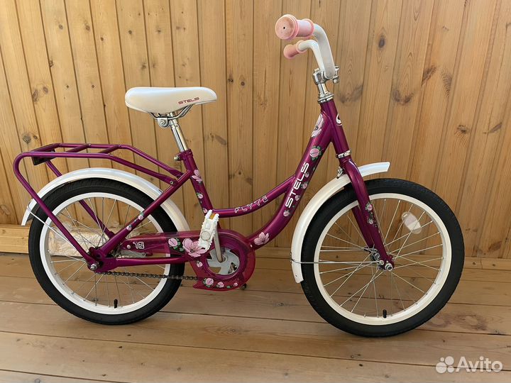 Детский велосипед для девочки 16
