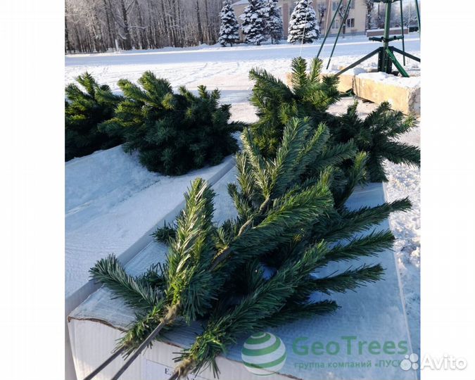 Елка уличная искусственная новогодняя 8 метров