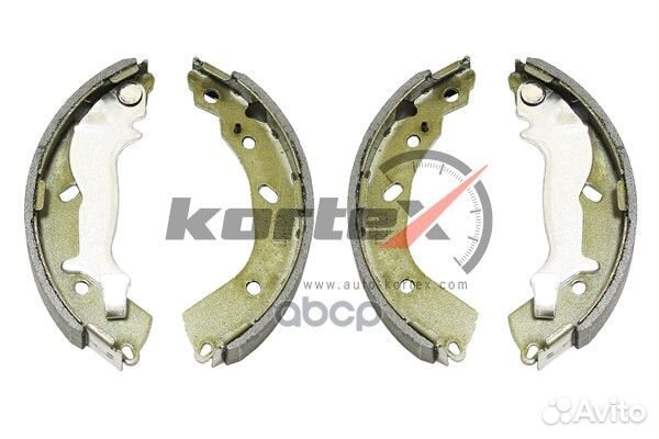 Колодки баpабанные hyundai getz d180mm (без ABS)