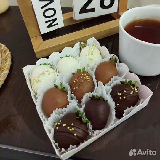 Клубника в бельгийском шоколаде