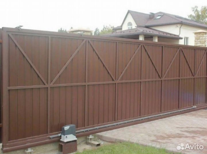 Профнастил вишня