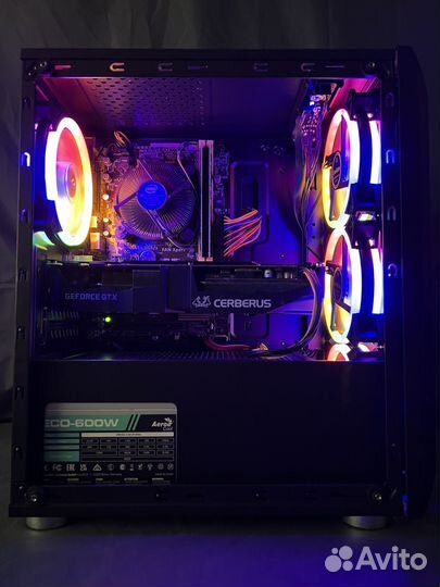 Игровой Компьютер Intel i5-4590/GTX1070Ti/16Gb/SSD