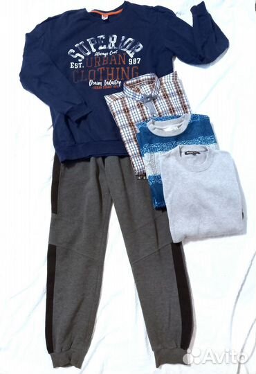 Вещи пакетом на мальчика 12 лет